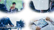 © metamorworks - Various business scenarios and communication networks