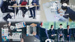 © metamorworks - 様々なビジネスシーンと統計データ