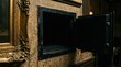 © Riya - Antique hidden wall safe in a vintage room