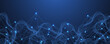 © TechSolution - Global network connection concept. Big data visualization. Social network communication in the global computer networks. Internet technology. Business. Science. Vector illustration