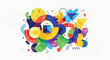 © marji - A colorful abstract composition of various shapes