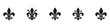 © Jeremy_Show - Fleur de lis icon set. Fleur de lis ornament icon design template. Vector Illustration. EPS 10