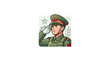 © sumi yati - Saluting Military Soldier Icon Illustration