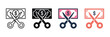 © ARIF AHMED 02 - Minimalist cost reduction icons with scissors cutting currency notes, representing spending cuts, financial planning, budget savings, and cost optimization strategies.