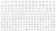 © Mutia - Professional vector set of thin line business communication and user interface web icons for app design and website development