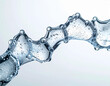 © Mizuho - Abstract Molecular Chain and Liquid Structure Concept液体構造と分子連鎖を表現した抽象コンセプト
