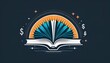 © Timothy - logo design book and finance logo education finance invest design modern and elegant