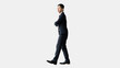 © Trickster* - 考えながら歩く男性・ビジネスマン, Businessman Walking While Thinking