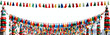 © Jack - São João festival bunting, decorative flags with no background