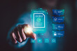 © Images for you - A compliance officer performs digital document verification and data validation to ensure secure approval workflows, regulatory compliance, identity authentication, document review, fraud prevention