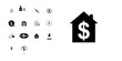 © P_edits - Pension Fund Icon Minimal Flat Vector UI Design Pack