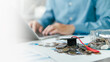 © Dee karen - Educational investment for future success: The concept of investing in education, money saving, planning, including university tuition fees.