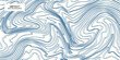 © achmad - Abstract line art white background vector. Mountain topographic map wallpaper with blue lines texture. Hand drawn illustration design for wall arts, fabric , packaging, web, banner.