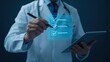 © MdSaifullaharman - Doctor checking a digital checklist with a pen and tablet, symbolizing medical assessment
