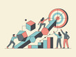 © rcristi - Business team works together to reach a common target