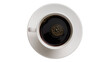© Gael - White ceramic cup of black coffee with foam on saucer
