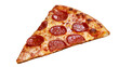 © Elvin - Pepperoni pizza slice with melted cheese and crispy crust