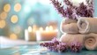© arisa - spa relaxation lavender and soft towels