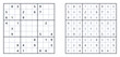 © Al-a - Sudoku puzzle with difficulty level and black and white worksheet printable