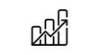 © Awaisii - Growth Chart Line Icon – Business Progress Arrow Outline Vector