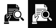 © kondesign - Contract Review black and white background style collection