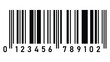 © TheShapeShifter - Black Barcode Label with Numeric Code Isolated on White Background