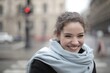 © Cavan Images - Happy young woman with a big smile outdoors