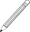 © tahmid_JPG_PNG - A classic sharpened writing tool illustration, a pencil ready for use