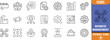 © Romjan - Production logistics and business management. gear icon set, factory icon set, chart icon set