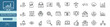 © Purnima - Digital marketing online promotion web business web line icons set laptop cart thumbs up email target network & more vector illustration with editable stroke