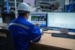 © reewungjunerr - Engineer working at control room,Manager control system,Technician man monitoring program from a lot of monitor