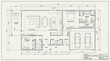 © Saharia - Architectural floor plan design for a modern residential house