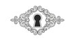 © Sumber - Ornate Keyhole Design - Vintage Decorative Element