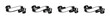 © Compositor  - Collection of four vintage scroll banners with empty space for text