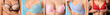 © Pixel-Shot - Diverse bra collection for women, lingerie fashion and comfort, breast health and support, intimate apparel choices