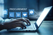 © InfiniteFlow - The business procurement process for strategic sourcing. This includes purchasing, supply chain management, contract negotiation, and logistics from warehouse to delivery. Fermion