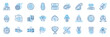 © Binaya - Car Racing, Formula Car, Racing Helmet, Race Track, Checkered Flag and Motorsport Trophy Line Icons Set Editable Stroke Vector Illustration