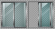 © denisik11 - Modern sliding metal or pvc door