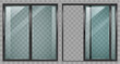 © denisik11 - Modern sliding metal or pvc door