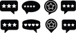 © Asif - Star vector graphic element collection for rating feedback
