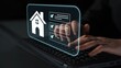 © InfiniteFlow - Virtual Home Inspection Process with Digital Checklists and Online House Evaluation in Modern Technology Concept Gluon.