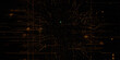 © md bahar - Abstract digital technology background with glowing network lines, circuit patterns, data numbers and blueprint texture in blue and green tones, futuristic tech wallpaper