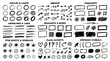 © Kazi Imrul Kayes - Professional graphic organizer set featuring hand-drawn doodles highlights icons accent elements organizer highlights collection illustration presentation annotation starburst elements