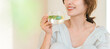 © buritora - Women who drink detox water, lemon water, and mint water.