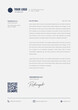 © GitAset - Company letterhead template. Professional business stationery and official corporate invoice layout