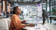 © Andrey Popov - Woman Editing Growth Funnel Blueprint
