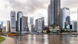© Austockphoto - Mix of high-rise residential and commercial towers along the riverbank