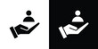 © Win - Retention icon elements in flat style for projects