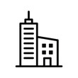 © Anjana - Office Tower Building Icon Clean Line Style