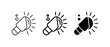 © Nilufa - Microphone Icons: Three Styles, Audio Recording, Music Performance, Broadcasting, Sound Equipment